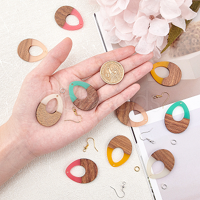 DIY Dangle Earring Making Kits DIY-OC0002-53-1