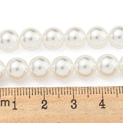 Glass Pearl Beads Strands HY-G002-01D-01-1