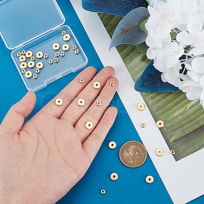 304 Stainless Steel Spacer Beads STAS-UN0008-17G-1