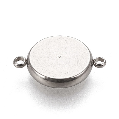 Tarnish Resistant 304 Stainless Steel Links Connectors Settings X-STAS-K202-02E-P-1