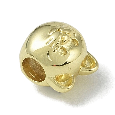Rack Plating Brass Beads KK-A220-19A-G-1