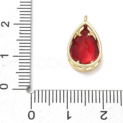 Brass Pave Cubic Zirconia Pendants KK-CBA56EF-34B-G-1