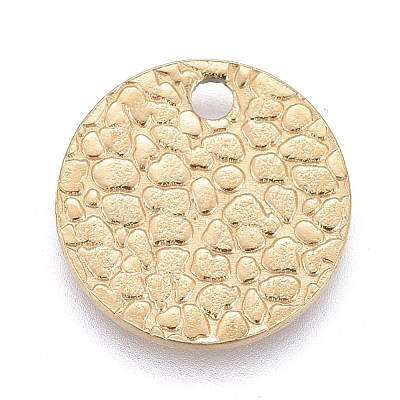 Ion Plating(IP) 304 Stainless Steel Charms STAS-M228-B02-G-1