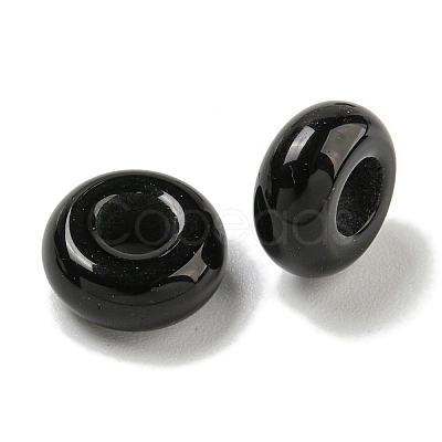 Natural Black Stone Beads G-Q173-03A-16-1