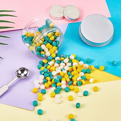 Sealing Wax Particles Kits for Retro Seal Stamp DIY-CP0003-50U-1
