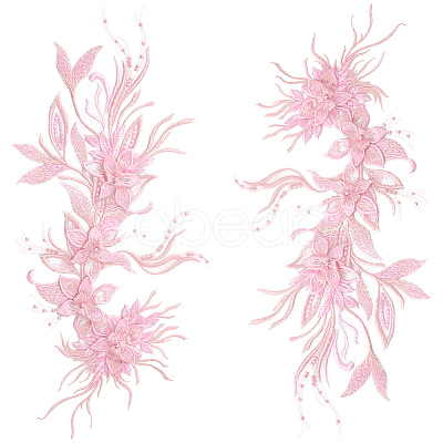 Computerized Embroidery Polyester Ornament Accessories DIY-WH20063-032C-1