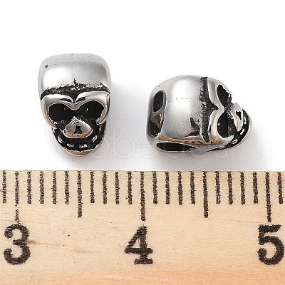 304 Stainless Steel Beads Hand Polished STAS-M057-19AS-1