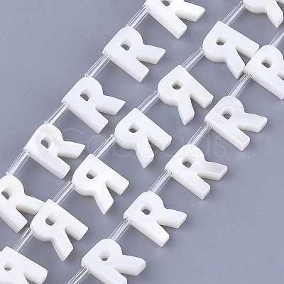 Natural Freshwater Shell Beads SHEL-T012-59R-1