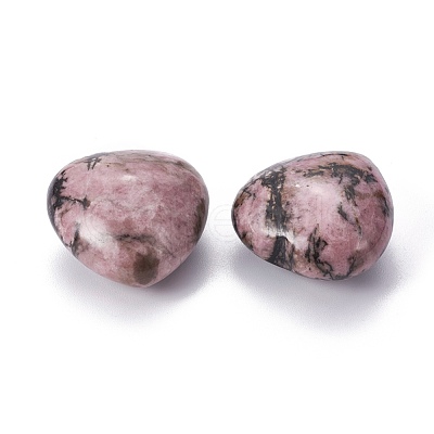 Natural Rhodonite Heart Love Stone G-I219-04A-1