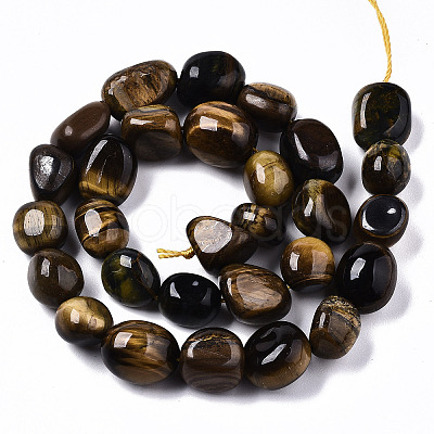 Natural Tiger Eye Beads Strands X-G-S364-060-1