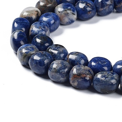 Natural Sodalite Beads Strands G-C038-02E-1