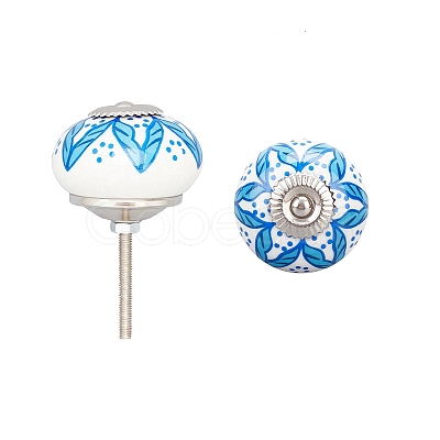 Printing Porcelain Drawer Knobs FIND-WH0066-04A-1