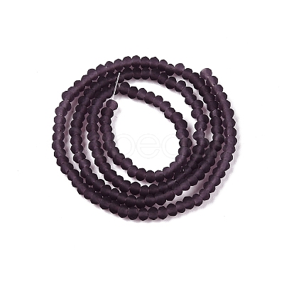 Transparent Glass Beads Strands EGLA-A044-T1mm-MD15-1