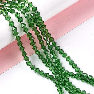 Imitation Austrian Crystal 5301 Bicone Beads GLAA-S026-6mm-01-1