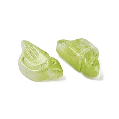 Transparent Glass Beads DGLA-E004-13F-1