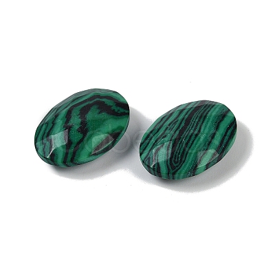 Synthetic Malachite Cabochons G-O175-15L-01-1