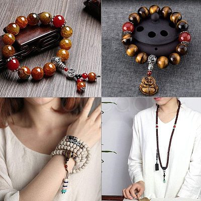 Tibetan Style Alloy Beads TIBEB-PH0004-28AS-1