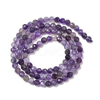 Natural Amethyst Beads Strands G-A252-A03-01-1
