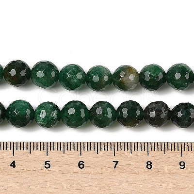 Natural Fuchsite Beads Strands G-H093-A01-01-1