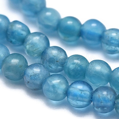 Natural Apatite Beads Strands G-A177-04-12-1