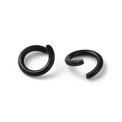 Ion Plating(IP) 304 Stainless Steel Open Jump Rings STAS-H467-03B-4mm-B-1