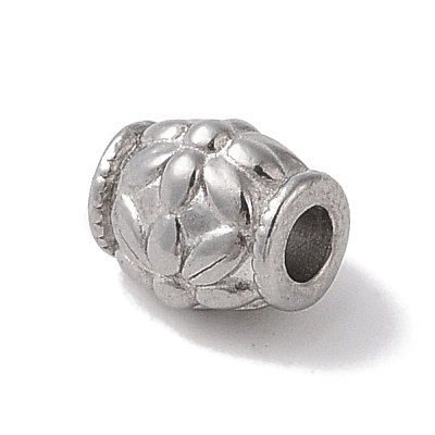 Non-Tarnish 304 Stainless Steel Beads STAS-Z058-03P-12-1