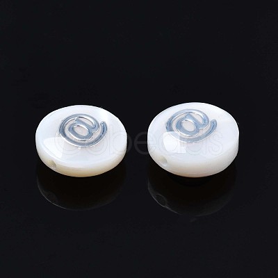 Natural Freshwater Shell Beads SHEL-N003-22-08P-1