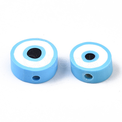 Handmade Polymer Clay Beads CLAY-ZX006-07J-1