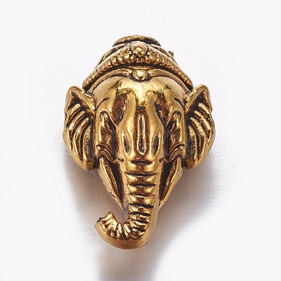 Tibetan Style Alloy Beads TIBEB-L003-03-1