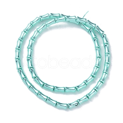 Electroplate Glass Beads Strands EGLA-Q128-13J-1