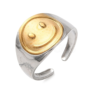 304 Stainless Steel Finger Rings RJEW-P170-02B-G-1