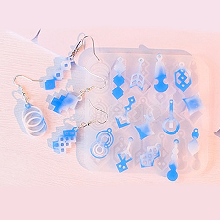 Pendant Silicone Molds X1-AJEW-S041-03B-1