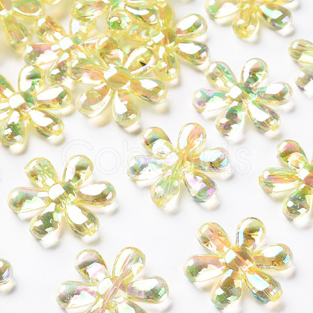 Transparent Acrylic Beads TACR-S154-35C-915-1