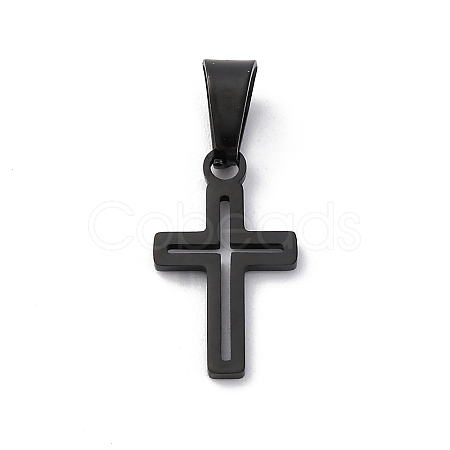 Ion Plating(IP) 304 Stainless Steel Pendants STAS-H453-03B-1