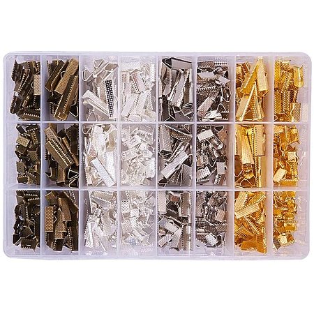 Iron Ribbon Crimp Ends IFIN-PH0022-01-1