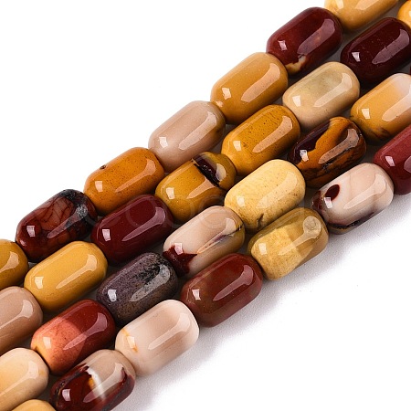 Natural Mookaite Beads Strands G-G980-46A-1