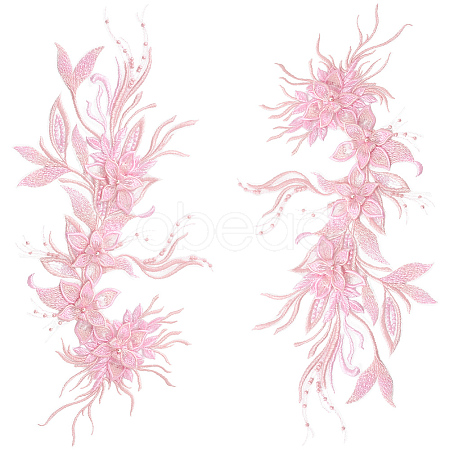 Computerized Embroidery Polyester Ornament Accessories DIY-WH20063-032C-1