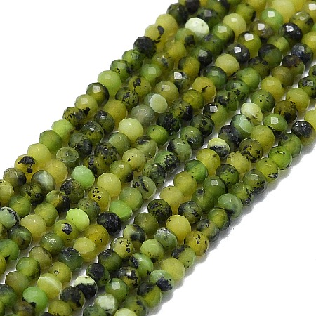 Natural Jade Beads Strands G-G106-A43-02-1