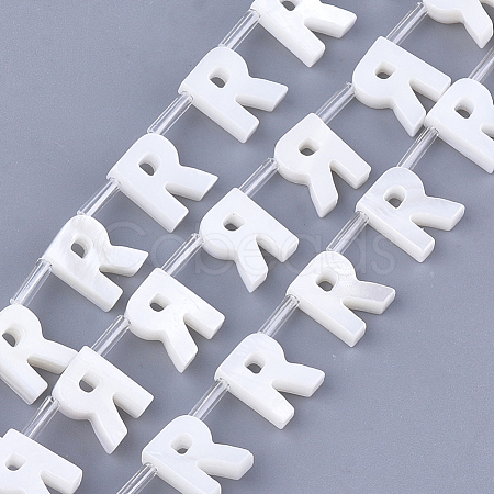 Natural Freshwater Shell Beads SHEL-T012-59R-1