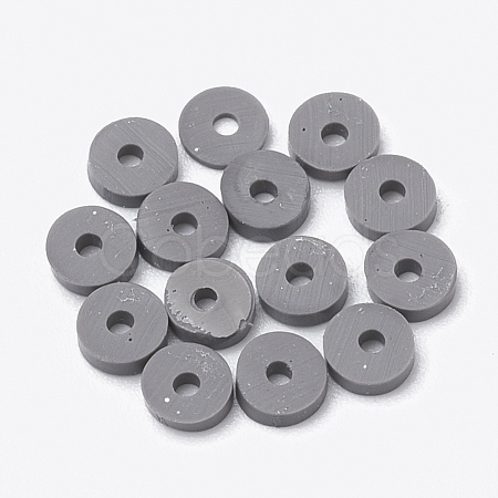 Handmade Polymer Clay Beads CLAY-R067-6.0mm-A40-1