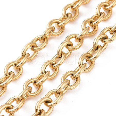 Ion Plating(IP) 304 Stainless Steel Cable Chains CHS-L020-040G-1