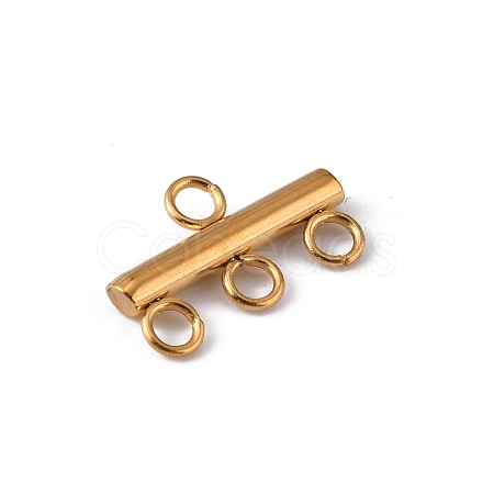 201 Stainless Steel Chandelier Component Links STAS-WH0043-06B-G-1-1