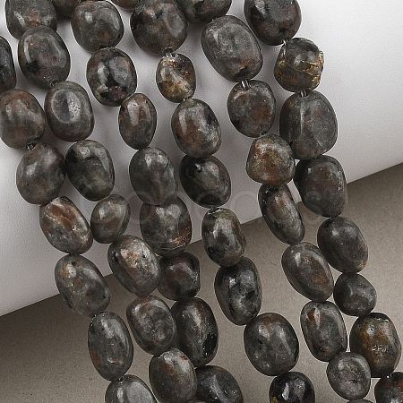Natural Fluorescent Syenite Rock(Glow under UV Light) Beads Strands GG-C286-A26-1