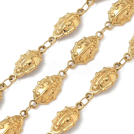 304 Stainless Steel Insects Link Chains CHS-U004-01A-G-1