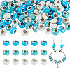 150Pcs Opaque Resin European Beads RESI-TA0004-72C-2