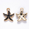 Alloy Enamel Pendants X-ENAM-S121-023B-1