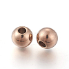 Ion Plating(IP) Round 304 Stainless Steel Beads STAS-G130-8mm-63RG-2