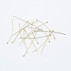 Brass Ball Head Pins KK-G331-10-0.6x45-NF-1