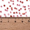 Opaque Picasso Cylinder Glass Beads SEED-Q039-06A-03-4