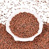 Spray Painted Picasso Cylinder Glass Seed Beads GLAA-T028-12A-03-3